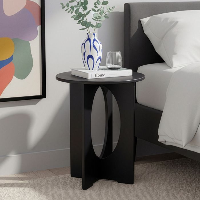 Table dappoint Podeldsvin 49 x 40 cm noir