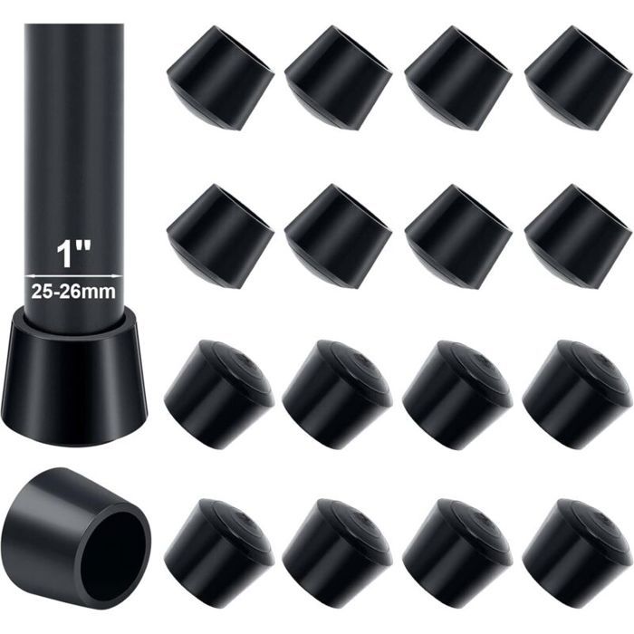25mm Capuchons de Pied de Chaise Sopito 16 Pcs Ronds en Caoutchouc Meubles Tasses Capuchons de Pied de Chaise Couvre-Pieds de Table 25mm Capuchons de Pied de Chaise Sopito 16 Pcs Ronds en Caoutchouc Meubles Tasses Capuchons de Pied de Chaise Couvre-Pieds de Table