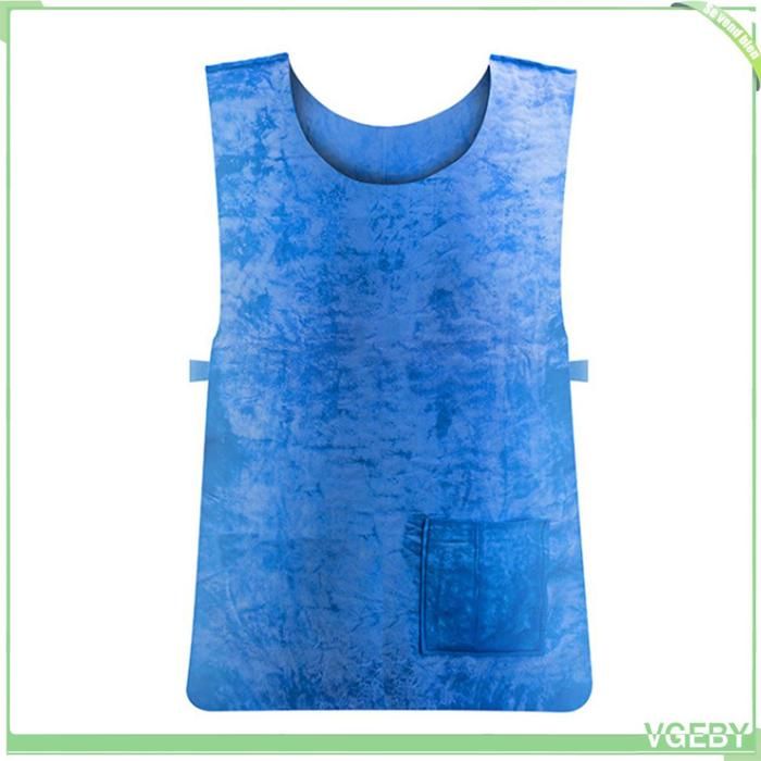 Fafeicy vêtements de refroidissement dété Gilet de Refroidissement Gilet de Glace Réglable pour Soulager la sport barre Bleu
