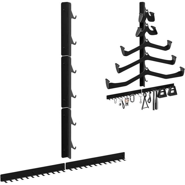 Support de rangement pour appareil de musculation à tirage vertical support de rangement multifonctionnel pour équipements de fit