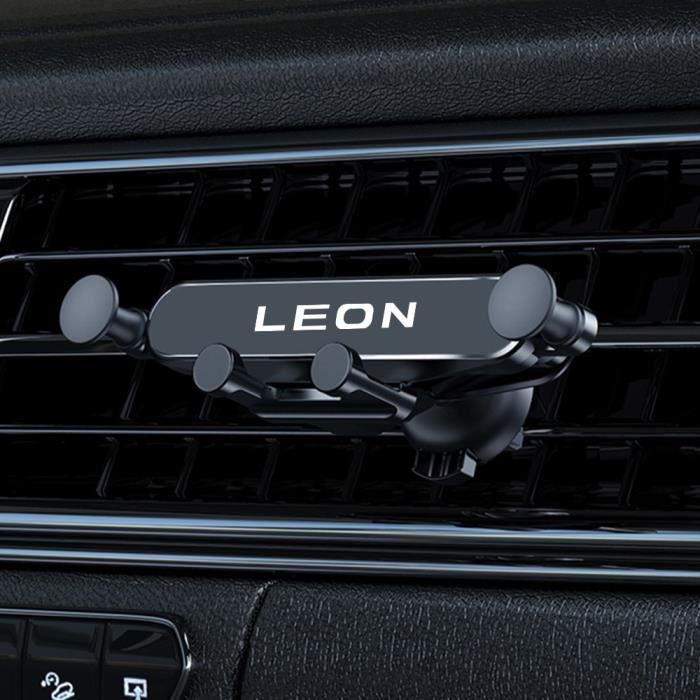 Pour Léon - Support de téléphone de voiture par gravité, accessoires auto  pour Seat Valentine Ibiza Ateca Aro
