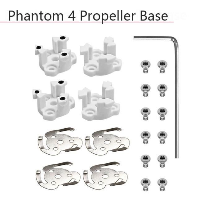 DJI Protection Hélice Phantom 4 - Lot De 4 Protège-Hélices Blanc CP.PT.000337 SP2