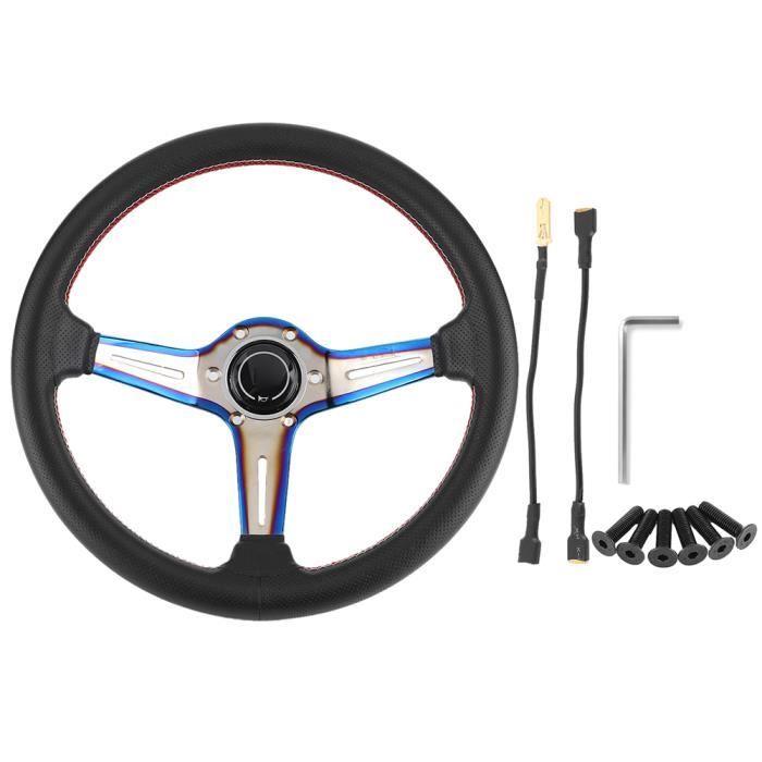 Volant Sport Alpine En Cuir Noir - Occasion Bon état