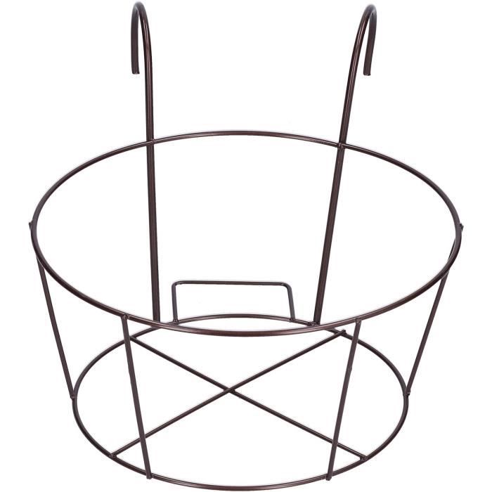 3 Pièces Support Pot De Fleur 6 Pouces - Anneaux Muraux Métal Avec Bras Oscillants Intérieur Extérieur