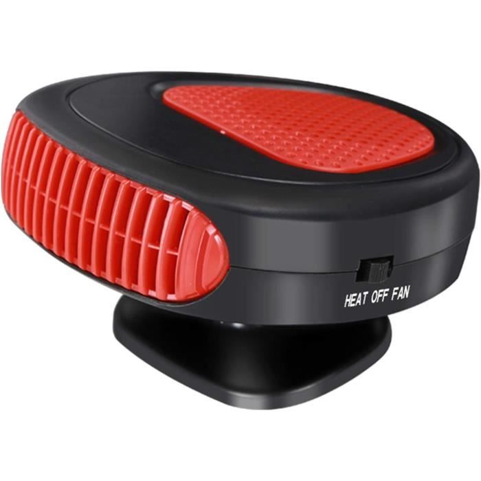 Ventilateur Chauffant Voiture 12V 150W - Double Fonction Chauffage Base 360 Defroster Rapide 92228307