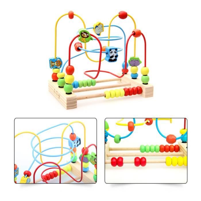 Jouet De Premier Age Jeu D Eveil Labyrinthe De Perles Boules Boulier Circuit De Motricite En Bois Jeu De Societe Pour Bebe Cdiscount Jeux Jouets Jouet De Premier Age Jeu D Eveil Labyrinthe De Perles Boules Boulier Circuit De Motricite En Bois Jeu De Societe Pour Bebe Cdiscount Jeux Jouets