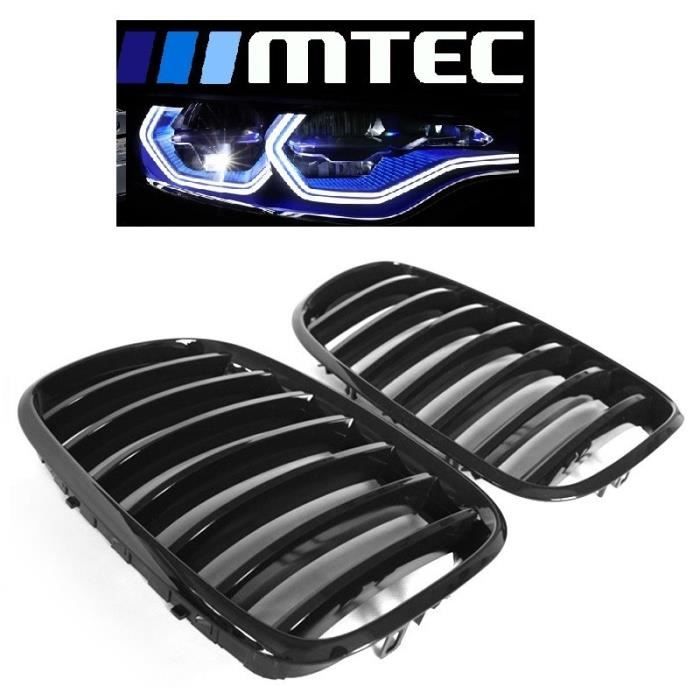 2 GRILLE DE CALANDRE NOIR BAD LOOK BMW X6 E71