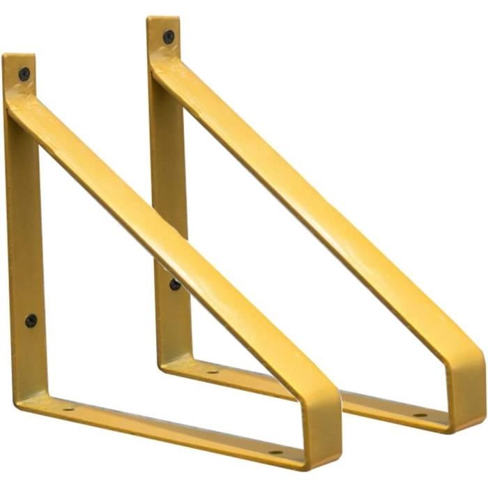 X1NGFU Support D'Étagère En Métal,Équerres Murales Triangulaires