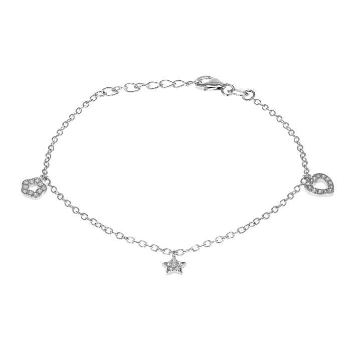Tuscany Silver Fine Necklace Bracelet Anklet Argent 925//1000