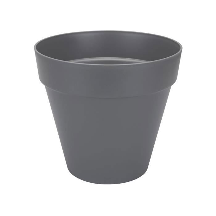 ELHO Pot de fleurs rond avec roues Loft Urban Ø 40 cm - vue 2