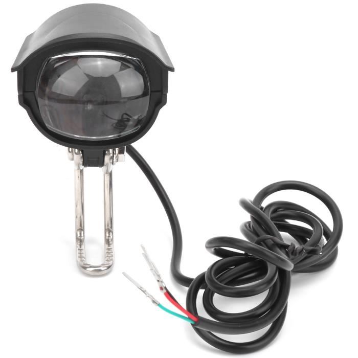 fydun lampe de vélo led lumière led de vélo lampe de poche étanche de vélo phare de vélo électrique pour 36v 48v 60v