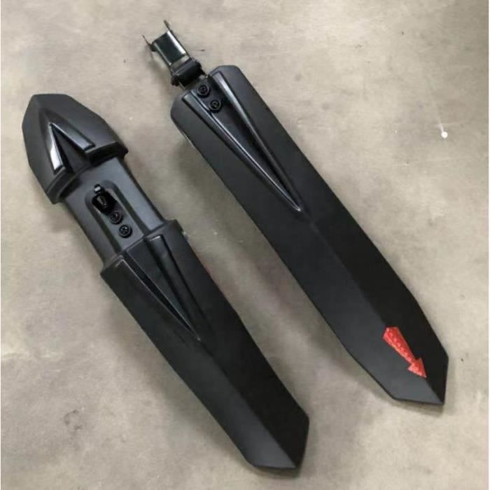 Garde-boue Universel Pour VTT – Set Avant/arrière, Longue Version, Compatible Roues 26-29 Pouces, Plastique Dur
