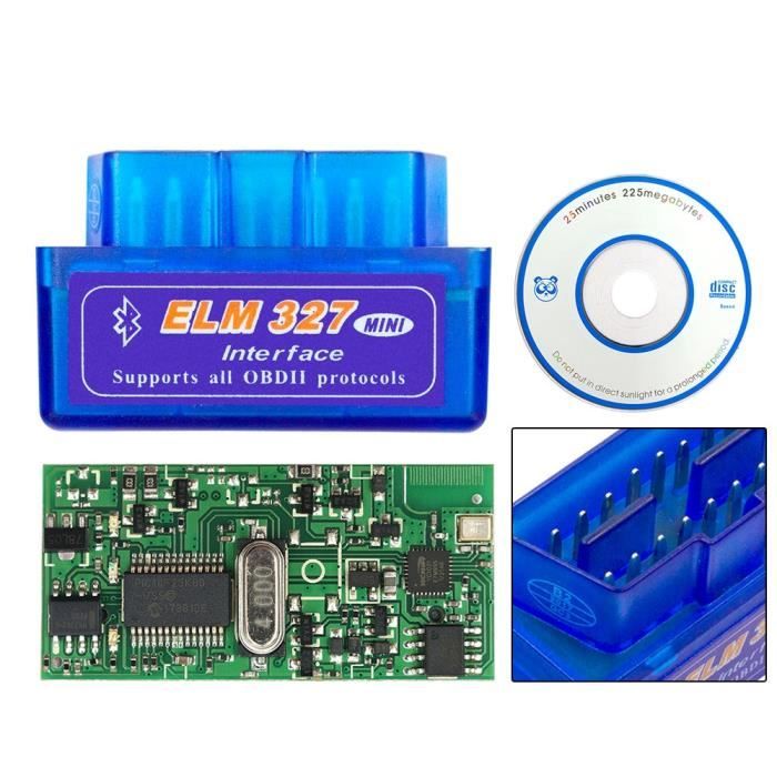 EMT 927 Scanner Auto ELM327 Bluetooth Mini – Diagnostica OBD2 Per ...