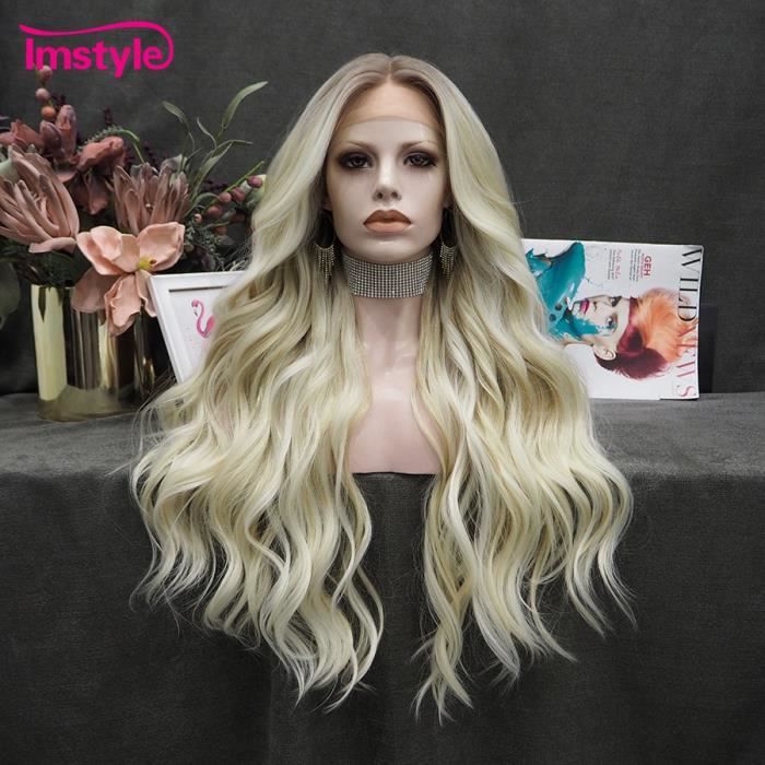 Perruque lace deals front synthetique