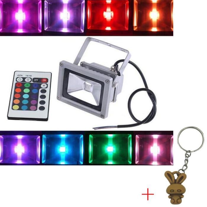 100w Led Projecteur Rgb Couleur Exterieur Ip65 Etanche 220v Jardin Porte Cles Achat Vente 100w Led Projecteur Rgb Cou Cdiscount