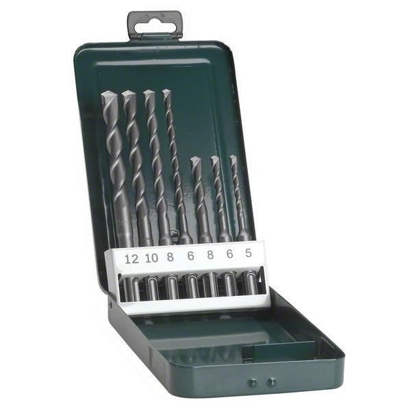 Set de 7 forets SDS plus BOSCH Diamètre 5 à 12 mm