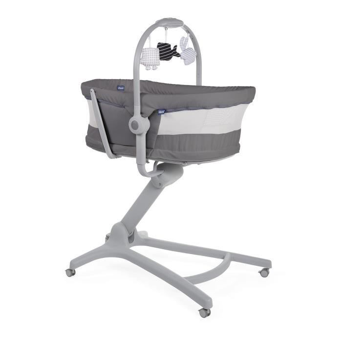 Transat - CHICCO - Baby hug Air - Gris - Bébé - 6 mois - 15 kg - Mixte - Dark grey