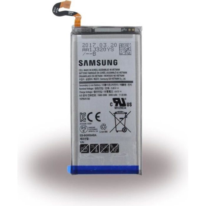 Batterie Samsung Galaxy S8 G950 EB-BG950 3000mah