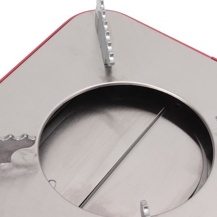 Réchaud de camping à alcool randonnée portable rouge - Sport