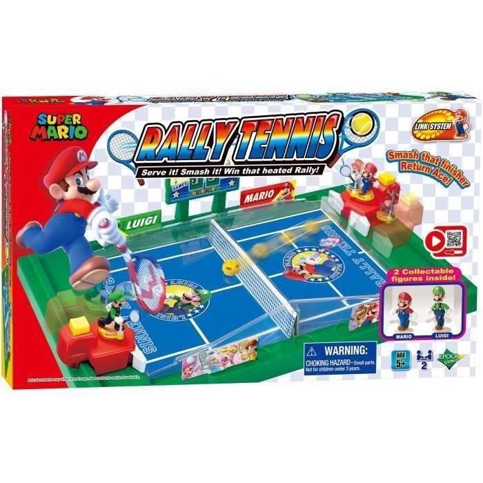 Jeu de Tennis Super Mario Rally EPOCH Games Jeu d'ambiance et d'action