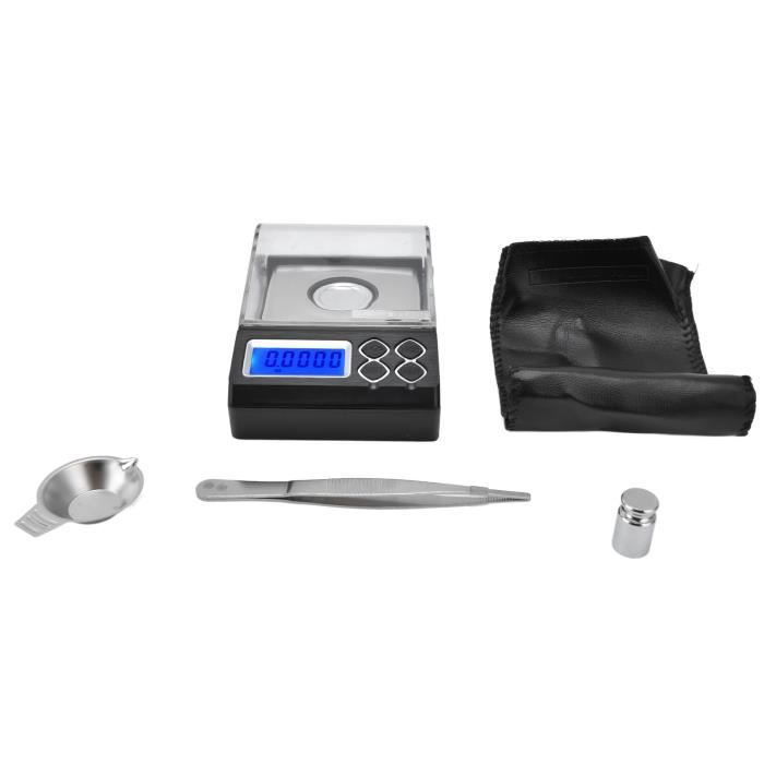 Balance De Précision Milligramme 0.001g – Mini Balance Bijoux 100g, Électronique Portable Pour Or, Diamants, Herbes & Médicaments