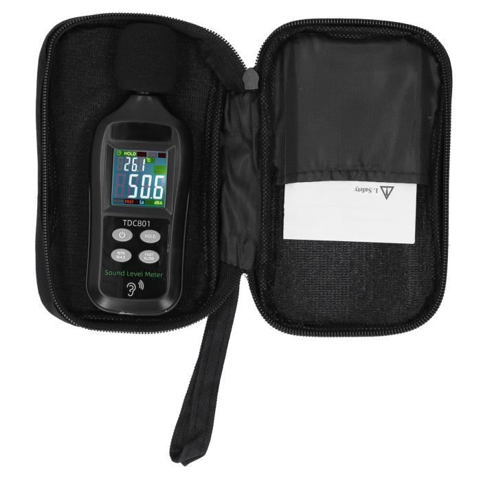 Décibelmètre, Sonomètre LCD Portable Pour Mesure Du Bruit, Pour 