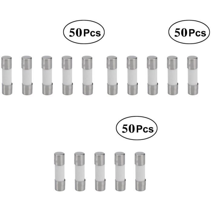Fusibile Di Rete Domestico In Ceramica, 100 Pezzi, Rapido E Lento, 5x20 - Foto 9