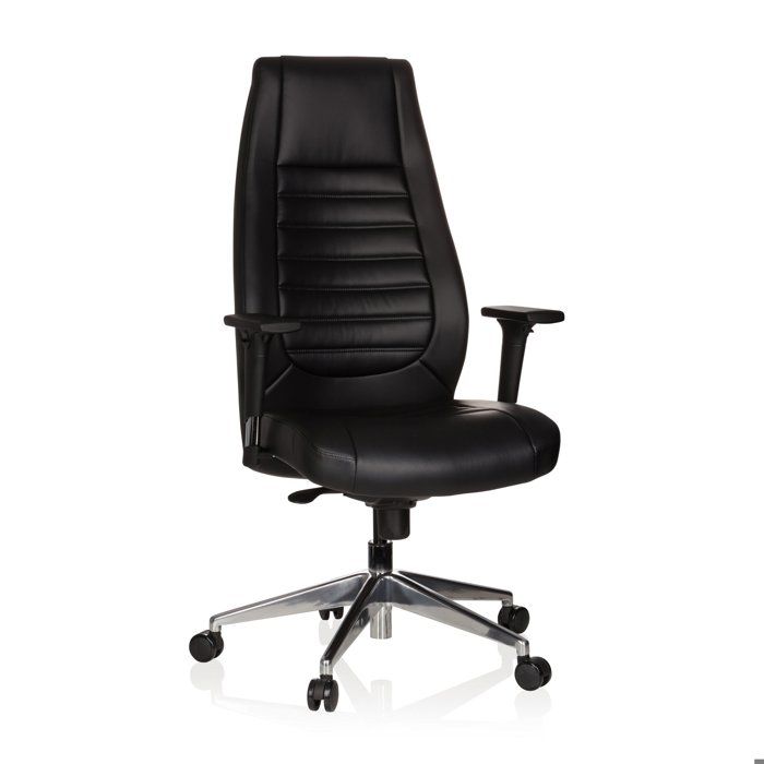Fauteuil de bureau VITORO - HJH OFFICE - Noir - Mécanisme synchrone - Dossier ergonomique - Accoudoirs réglables Fauteuil de bureau VITORO - HJH OFFICE - Noir - Mécanisme synchrone - Dossier ergonomique - Accoudoirs réglables