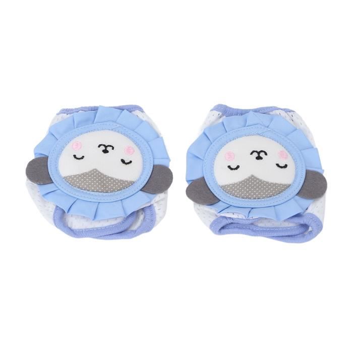 4 Paires De Genouillères Bébé - Protection Douce Pour L'apprentissage De La Marche Et Du Rampement