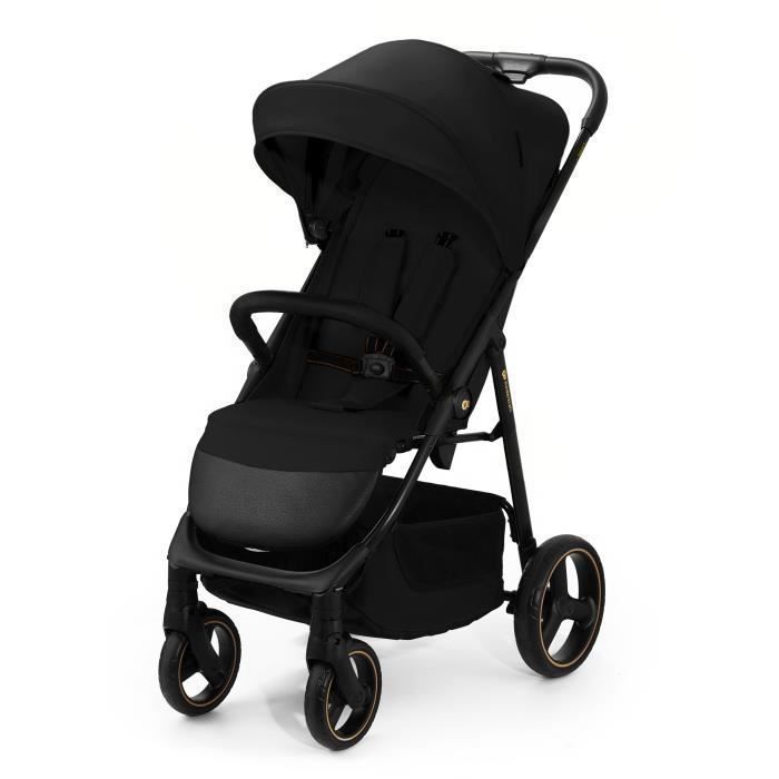 Poussette Kinderkraft TRIG 3 légère pliable CLICK&FOLD dossier réglable roues EVA jusqu’à 25 kg Noir