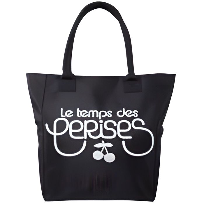 Le Temps de Cerises Sac Cabas Horizon 2 LTC976I�?� Cerise, Blanc - Cdiscount Bagagerie - Maroquinerie