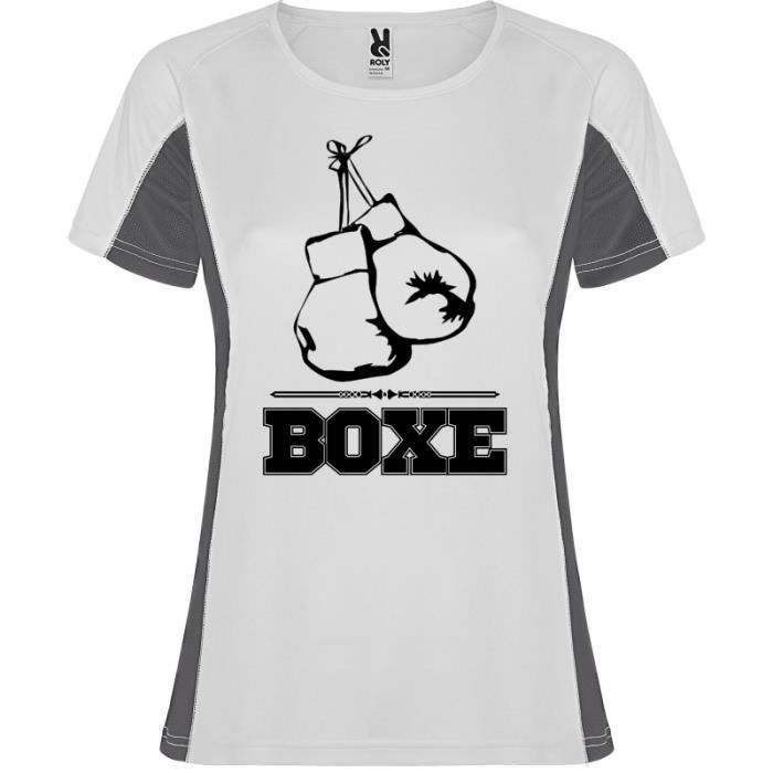 Tee shirt shop boxe femme