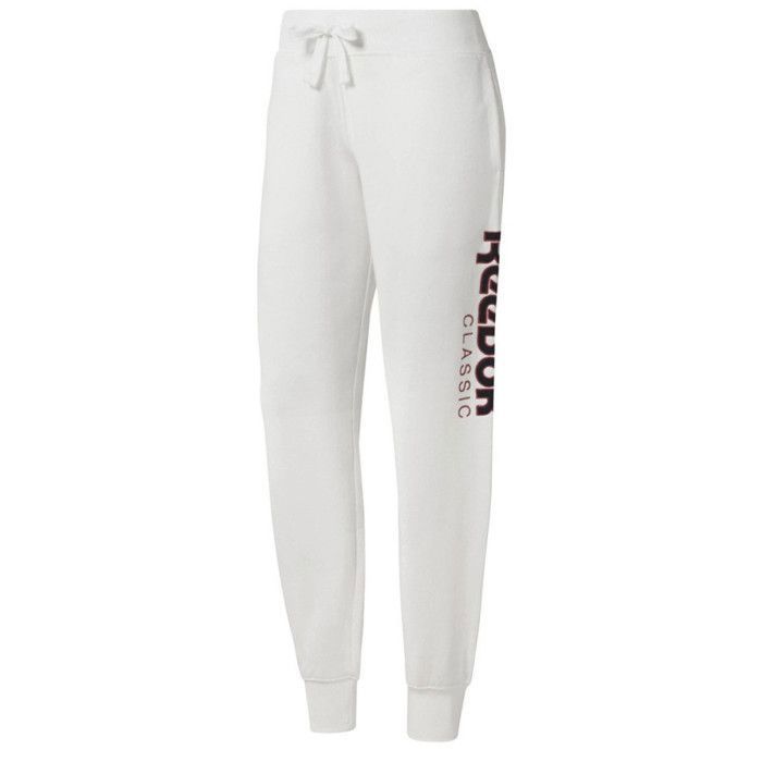 Reebok Femme Pantalons \u0026 Shorts / Jogging AC GR Blanc - Achat