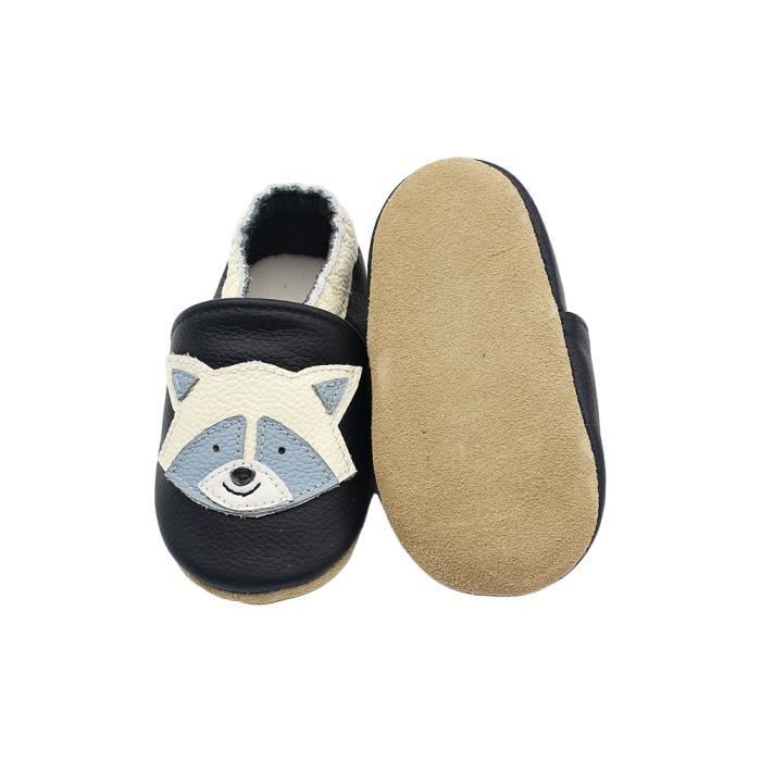 Chaussure en cuir souple bebe sales