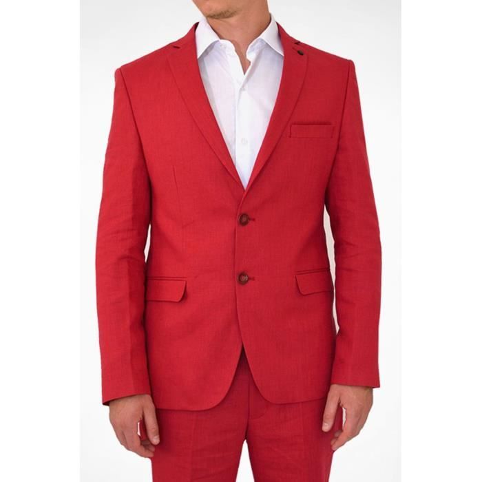 Tailleur en lin homme clearance
