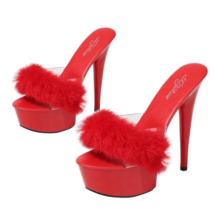 chaussures talons jaunes