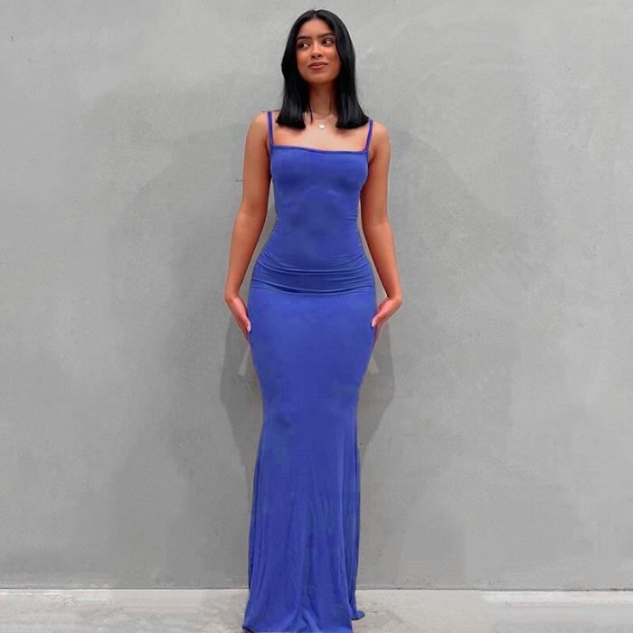 Robe longue moulante soiree deals