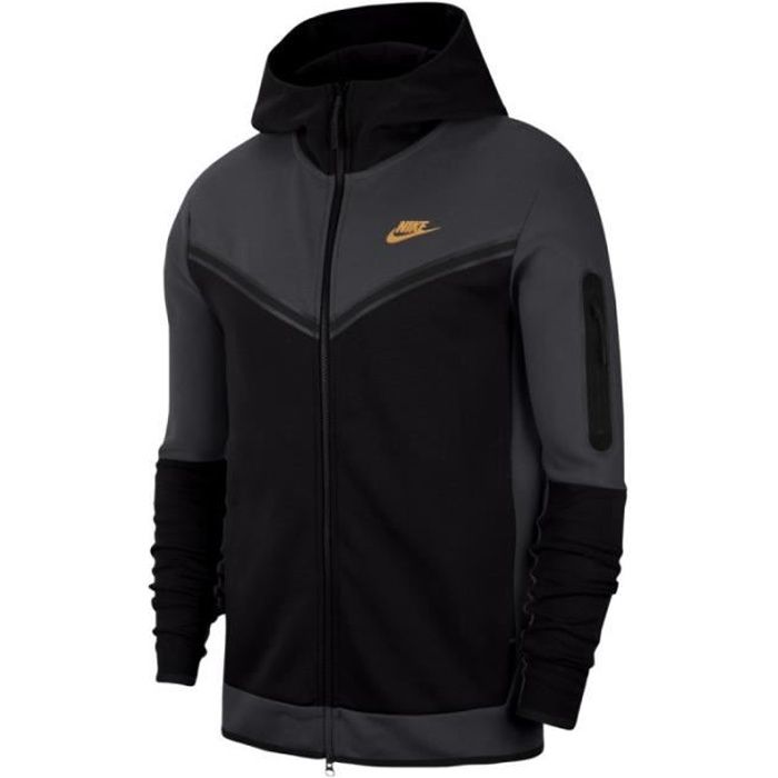 Nike tech fleece noir homme hotsell