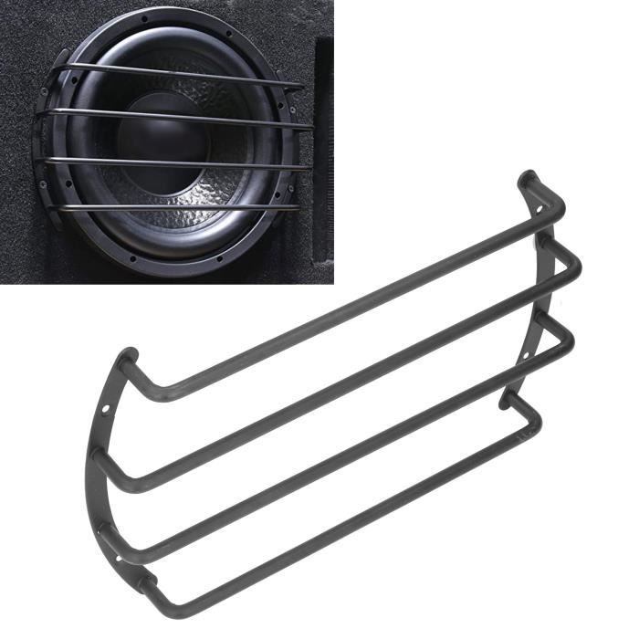 Harman Kardon Grille Protection Haut-parleur 12 Pouces - Couverture Caisson Basses Voiture Noir Caisson De Basse Voiture Amplifié
