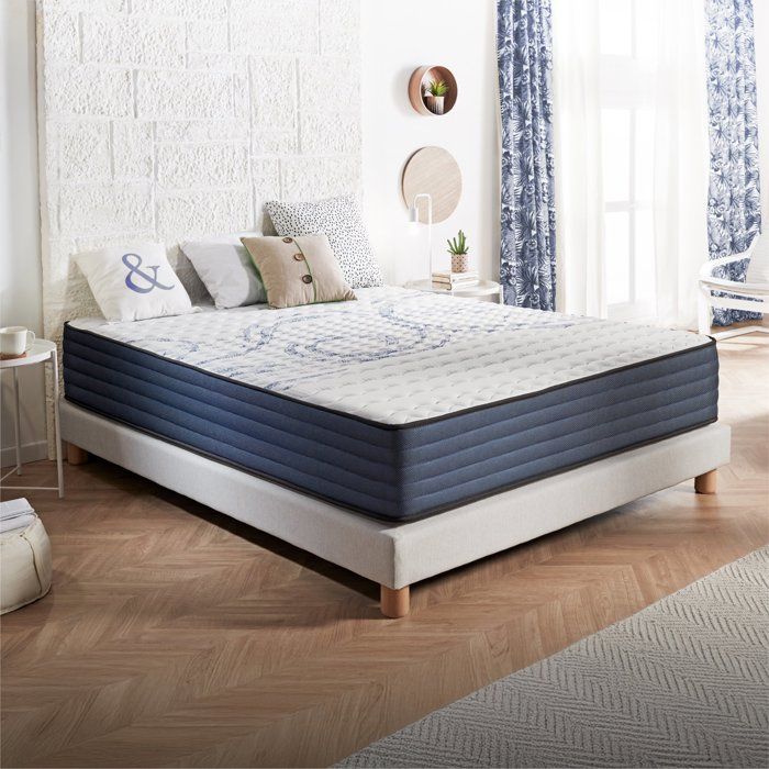 Matelas Dream Komfort 180x200 cm - Technologie Blue Latex et mousse HR à mémoire de forme - Réversible - 7 zones - Épais 30 cm Matelas Dream Komfort 180x200 cm - Technologie Blue Latex et mousse HR à mémoire de forme - Réversible - 7 zones - Épais 30 cm
