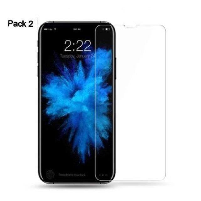 Protection écran Verre Trempé Pour IPhone 11 Pro, X, XS - Transparente, Neuf, Kit Complet