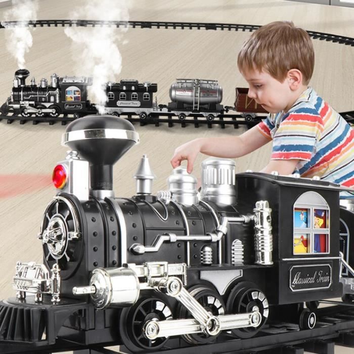 Jouet de Train électrique pour Enfants, Train de Noël avec Effet de Jouet de Train électrique pour Enfants, Train de Noël avec Effet de