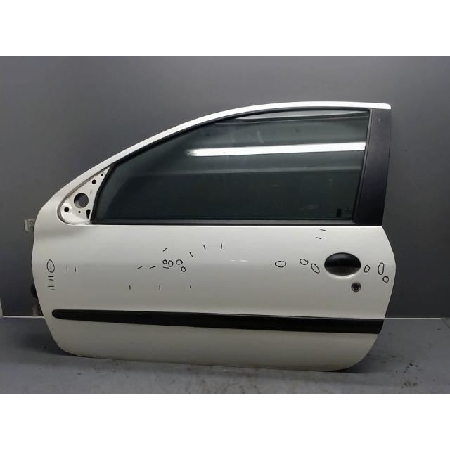 Portière Avant Gauche Pour PEUGEOT 206+ (de Mars 2009 à Mai 2015) - Couleur KGS, Occasion Avec Impact