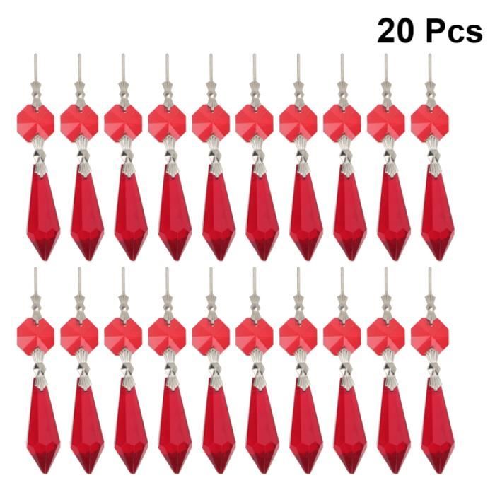 Prismes Cristal Lustre – 20 à 50 Mm, Boules Pendentif En Verre K9, Réfraction Arc-en-ciel, Décoration Maison