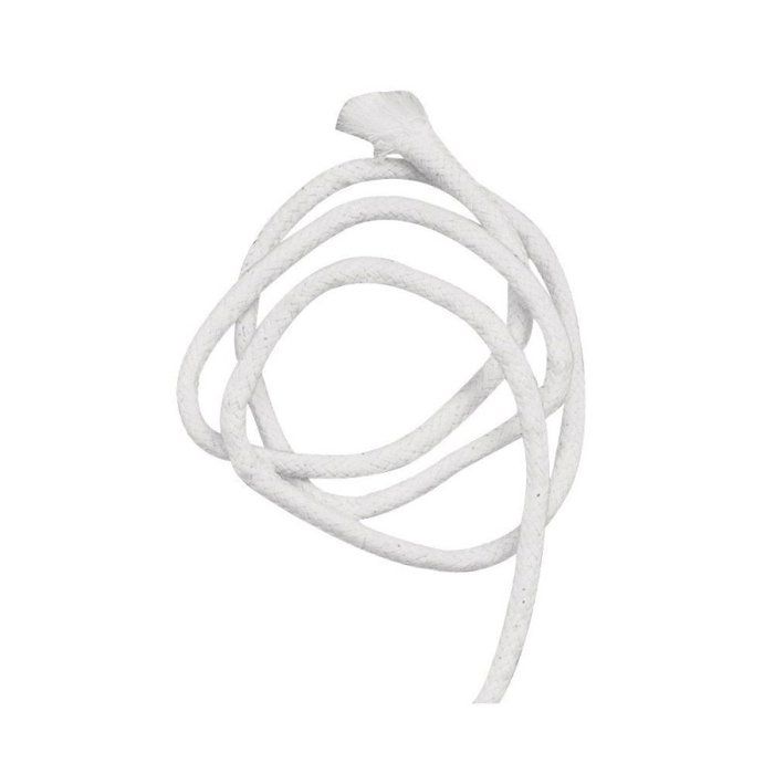 Mèche Ronde En Coton Tressé Pour Lampe à Huile - 10 Mètres De Long, 4 Mm De Diamètre - Brûle Proprement Et Longtemps