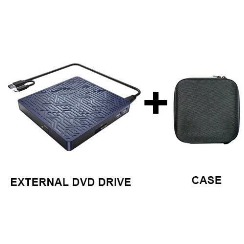 Graveur CD DVD RW portable avec carte SD-TF,lecteur CD externe pour ...