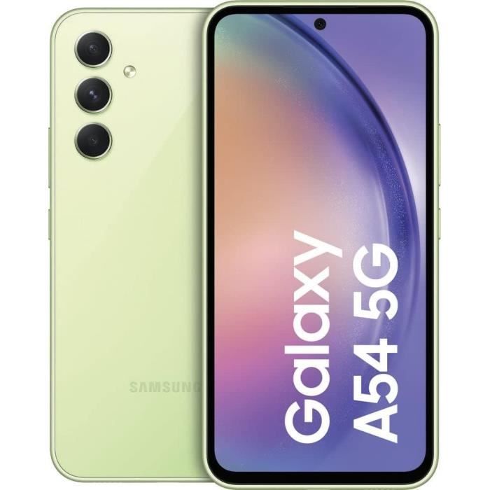 SAMSUNG Smartphone Galaxy A54 5G 8Gb 256Gb 256Go  Lime Vert