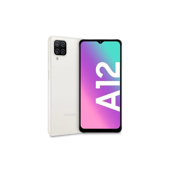 Samsung Galaxy A12 Blanc 128 Go