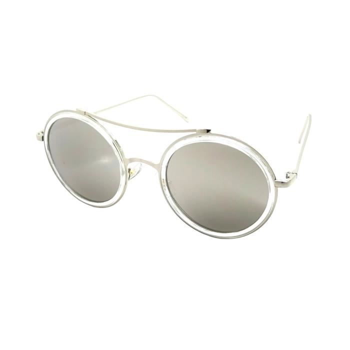 Lunettes De Soleil Rectangulaires Unisexe, Vintage, Verres De Luxe