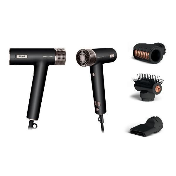 Sèche-cheveux SHARK SpeedStyle Pro 3-en-1 HD731EU - Mode Bouclier du Cuir Chevelu - 1750W